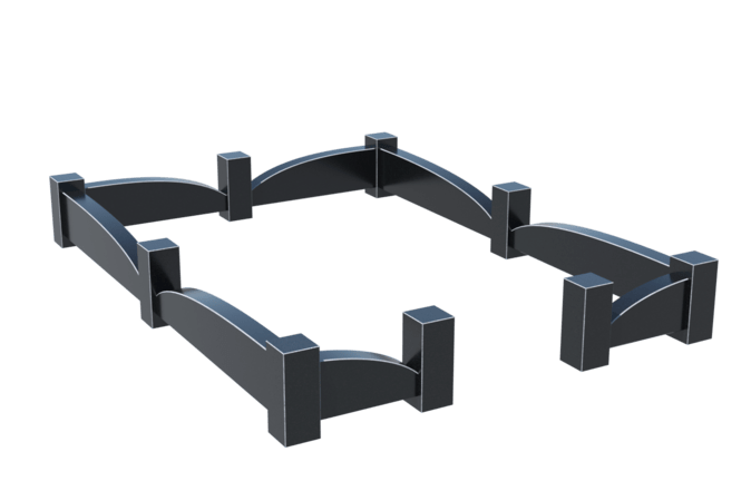 Цоколи на могилу в Рязани | Цоколь на могилу №0038