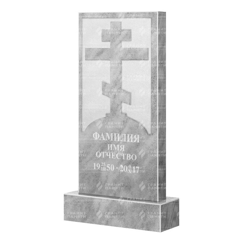 Памятники из мрамора в Рязани | Мраморный памятник ФМ-125