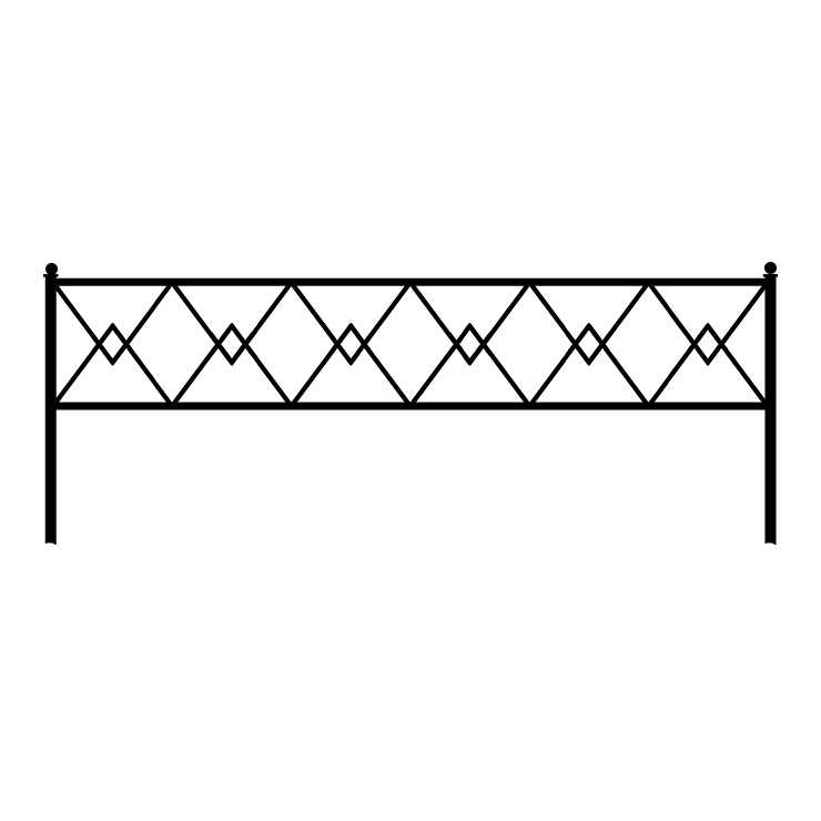 Кованые изделия в Рязани | Кованая оградка ОГ.002