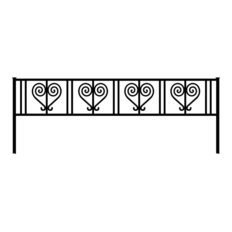 Кованые изделия в Рязани | Кованая оградка ОГ.005