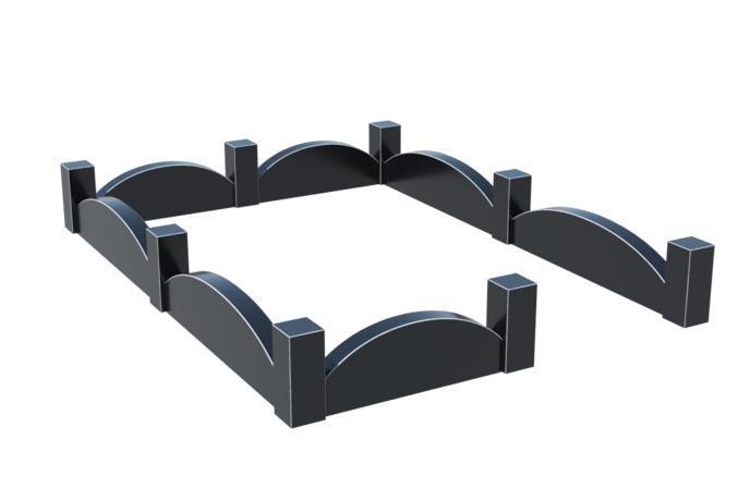 Цоколи на могилу в Рязани | Цоколь на могилу №0001