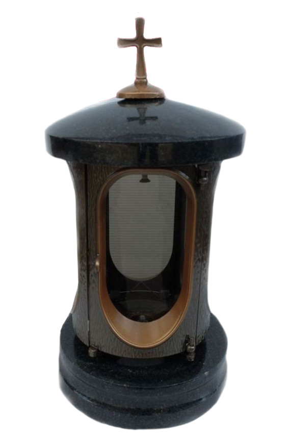 Лампадки из камня на могилу в Рязани | Лампадка из гранита Габбро