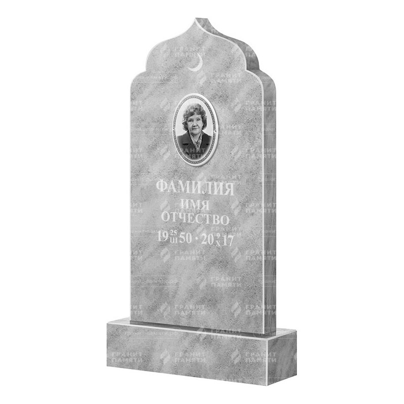 Бюджетные памятники в Рязани | Мраморный памятник ФМ-037