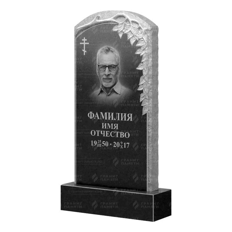 Памятники из гранита с деревом в Рязани | Гранитный памятник ФГ-107