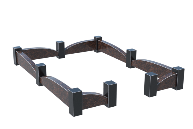 Цоколи на могилу в Рязани | Цоколь на могилу №0042