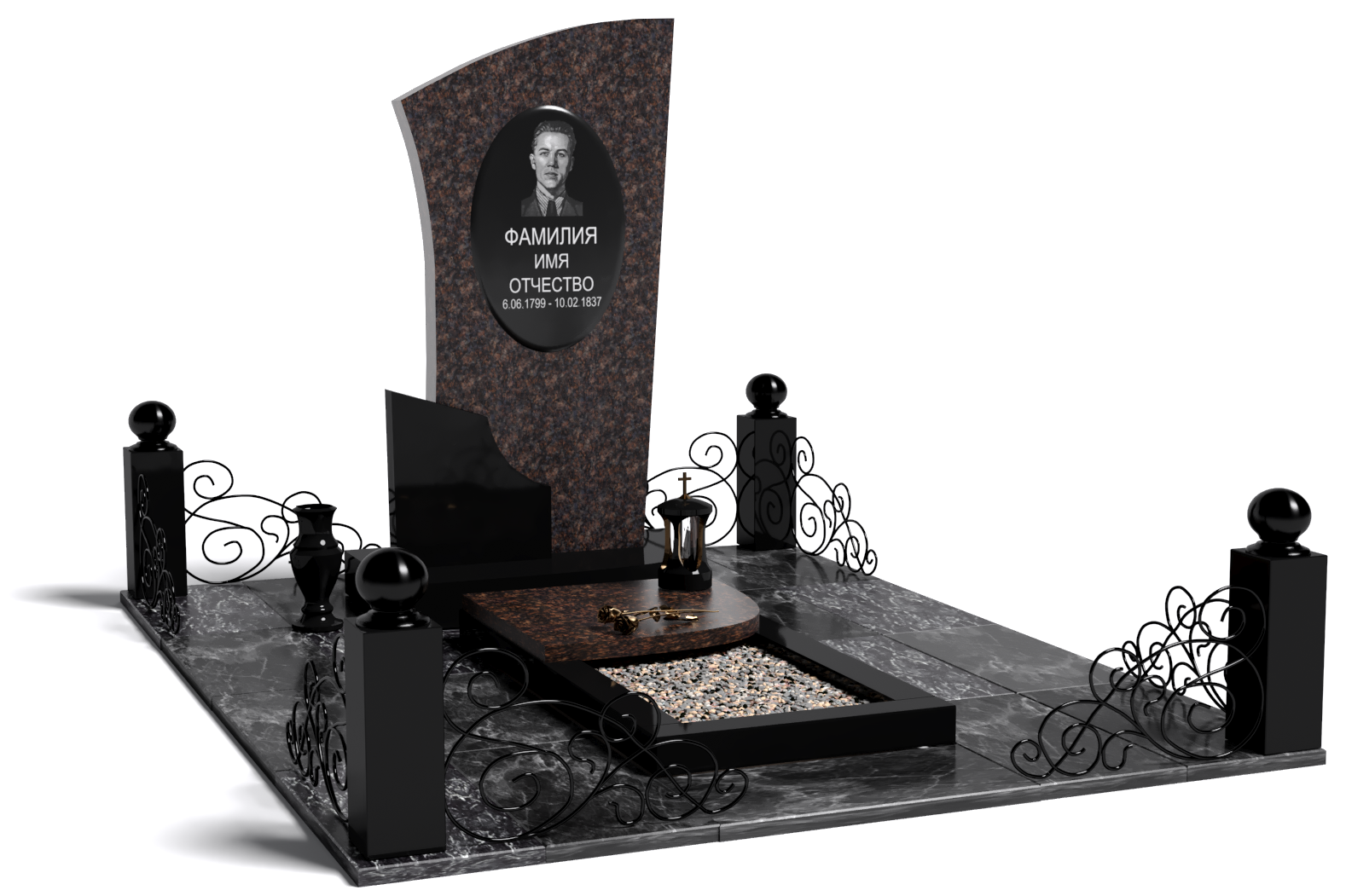 Одинарные мемориальные комплексы в Рязани | Мемориальный комплекс №12