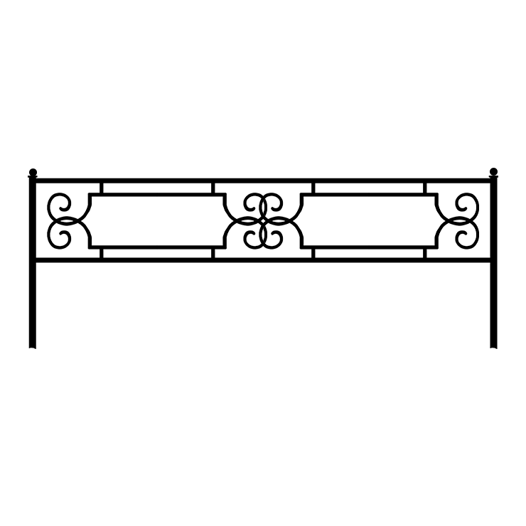 Кованые изделия в Рязани | Кованая оградка ОГ.004