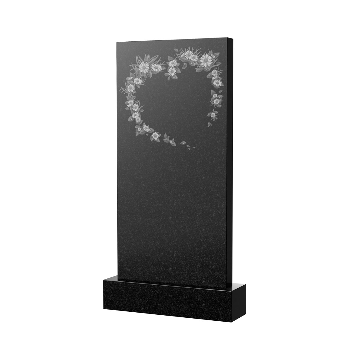 Гравировка на памятник в Рязани | Художественное оформление на гранитную стелу, рисунок ВХО-060