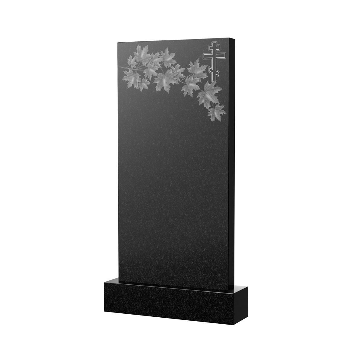 Гравировка на памятник в Рязани | Художественное оформление на гранитную стелу, рисунок ВХО-031