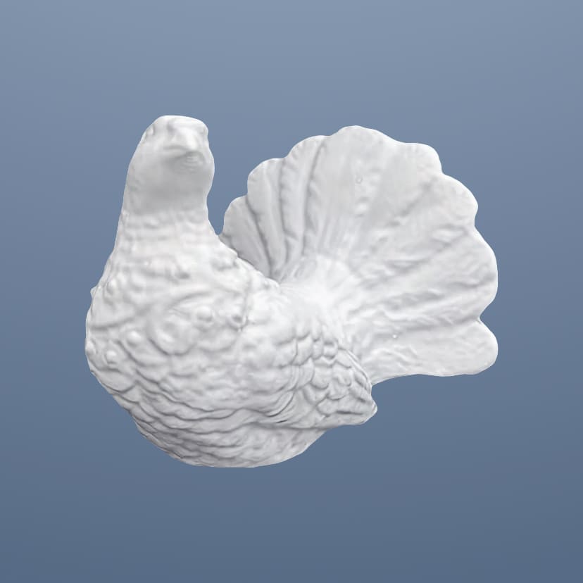 Скульптуры из искусственного мрамора в Рязани | Голубь лево