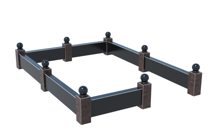 Цоколи на могилу в Рязани | Цоколь на могилу №0035