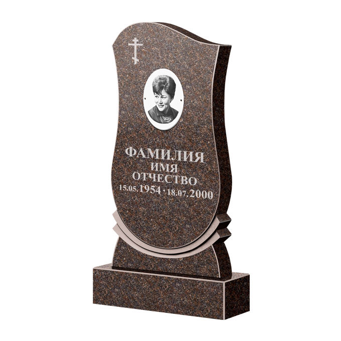 Гранитные памятники в Рязани | Памятник из гранита Карел Brown ФГЦ-056