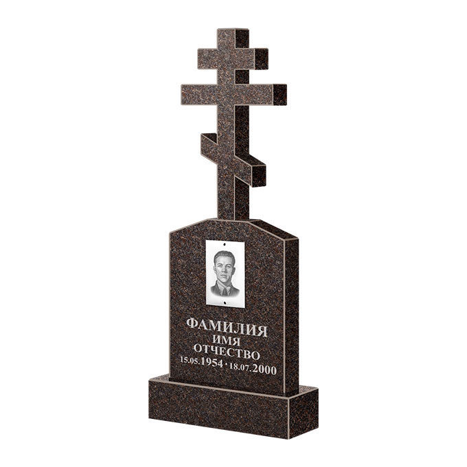 Гранитные памятники в Рязани | Памятник из гранита Карел Brown ФГЦ-099