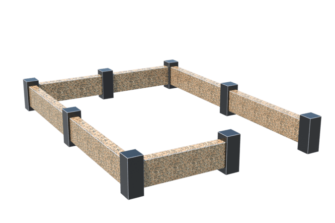 Цоколи на могилу в Рязани | Цоколь на могилу №0037