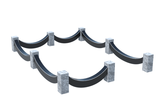 Цоколи на могилу в Рязани | Цоколь на могилу №0023