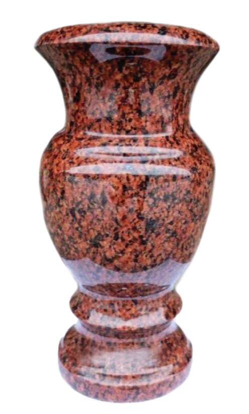 Вазы из камня в Рязани | Ваза гранитная «Цветная»