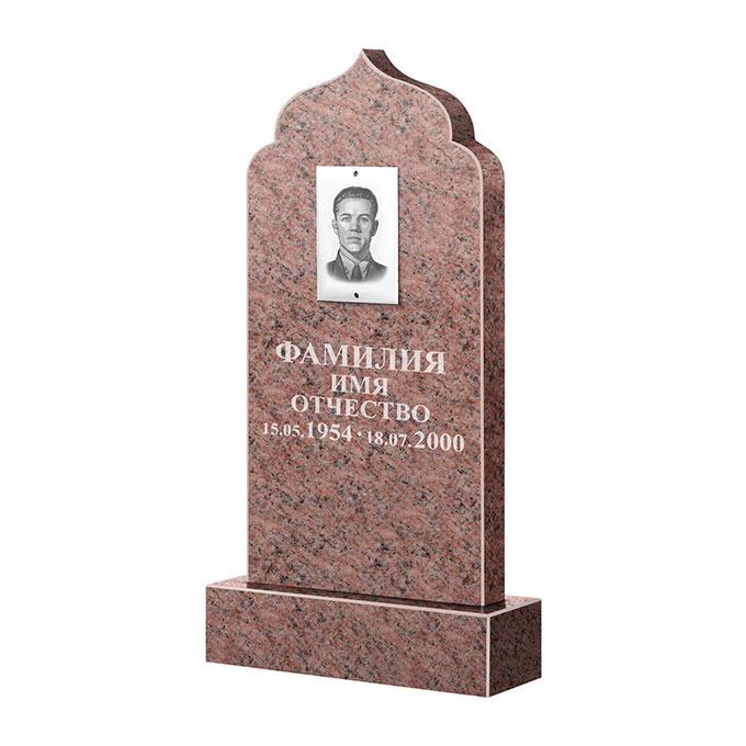Гранитные памятники в Рязани | Памятник из гранита Розалия Pink ФГЦ-037