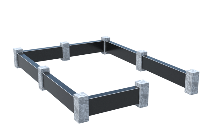 Цоколи на могилу в Рязани | Цоколь на могилу №0032