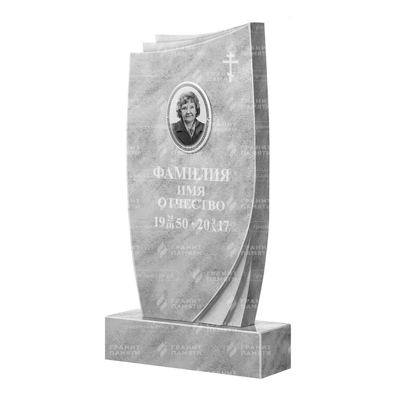 Памятники из мрамора в Рязани | Мраморный памятник ФМ-057