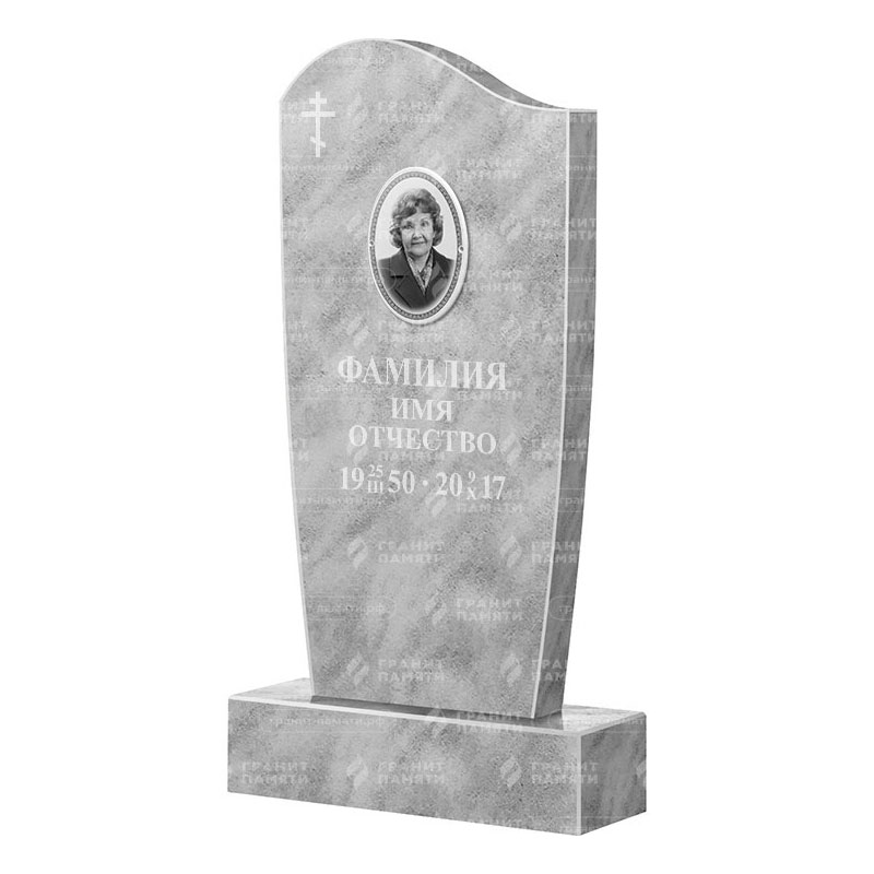 Бюджетные памятники в Рязани | Мраморный памятник ФМ-031