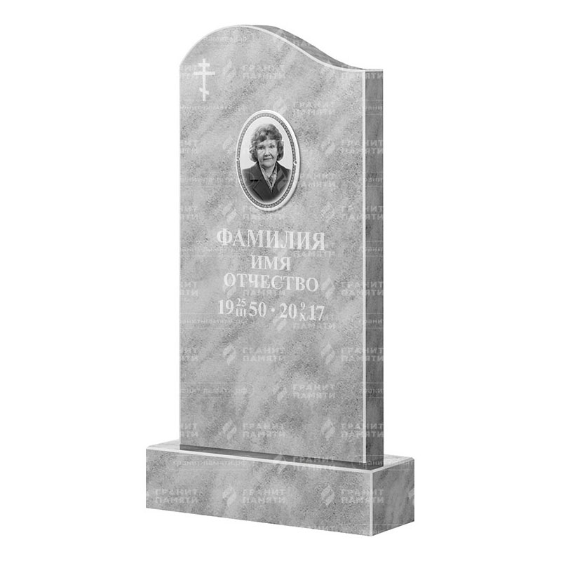 Бюджетные памятники в Рязани | Мраморный памятник ФМ-030