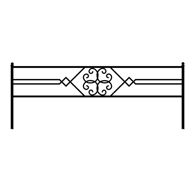 Кованые изделия в Рязани | Кованая оградка ОГ.003